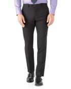 Charles Tyrwhitt Charcoal Slim Fit Hairline Business Suit Wool Pants Size W30 L38 By Charles Tyrwhitt
