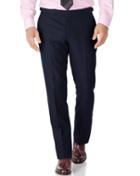 Charles Tyrwhitt Charles Tyrwhitt Navy Classic Fit British Serge Luxury Suit Trousers Size W30 L38