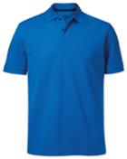  Bright Blue Pique Cotton Polo Size Small By Charles Tyrwhitt
