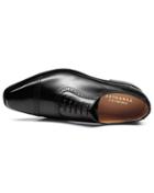Charles Tyrwhitt Black Baxter Toe Cap Brogue Oxford Shoes Size 7.5 By Charles Tyrwhitt