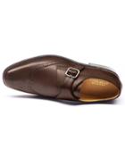Charles Tyrwhitt Charles Tyrwhitt Brown Compton Wing Tip Brogue Monk Shoes Size 11.5