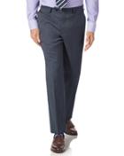 Charles Tyrwhitt Light Blue Classic Fit Twill Business Suit Wool Pants Size W32 L34 By Charles Tyrwhitt