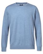  Sky Merino Wool Crew Neck Sweater Size Large By Charles Tyrwhitt