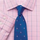 Charles Tyrwhitt Charles Tyrwhitt Classic Fit Non-iron Prince Of Wales Check Pink And Blue Shirt