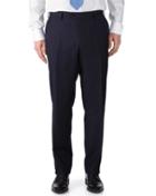 Charles Tyrwhitt Charles Tyrwhitt Navy Classic Fit Twill Business Suit Wool Pants Size W30 L32