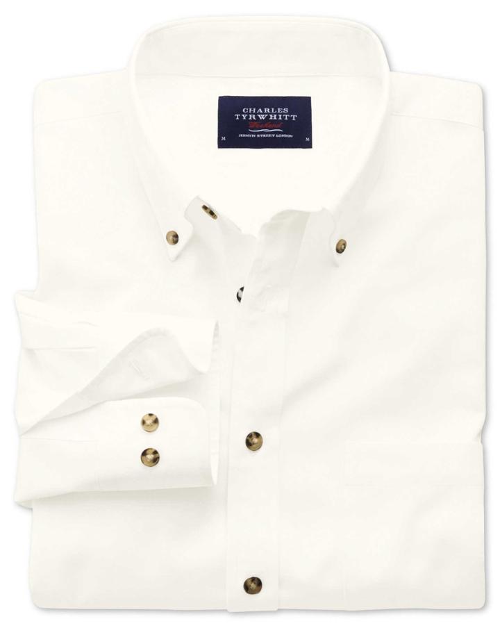 Charles Tyrwhitt Charles Tyrwhitt Classic Fit Non-iron White Twill Shirt