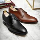Charles Tyrwhitt Charles Tyrwhitt Black Olden Calf Leather Wing Tip Derby Shoes