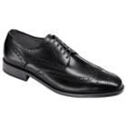 Charles Tyrwhitt Charles Tyrwhitt Black Hedley Wing Tip Brogue Shoes (10 Us)