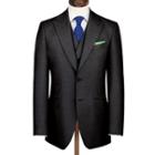 Charles Tyrwhitt Charles Tyrwhitt Charcoal Slim Fit Yorkshire Worsted Luxury Wool Jacket Size 38