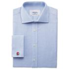 Charles Tyrwhitt Charles Tyrwhitt Sky Regency Weave Semi-spread Classic Fit Shirt (15 - 33)