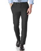 Charles Tyrwhitt Charles Tyrwhitt Grey Slim Fit Saxony Business Suit Wool Pants Size W30 L38