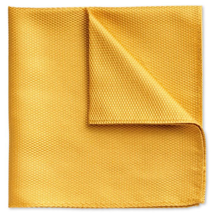 Charles Tyrwhitt Charles Tyrwhitt Classic Plain Gold Pocket Square