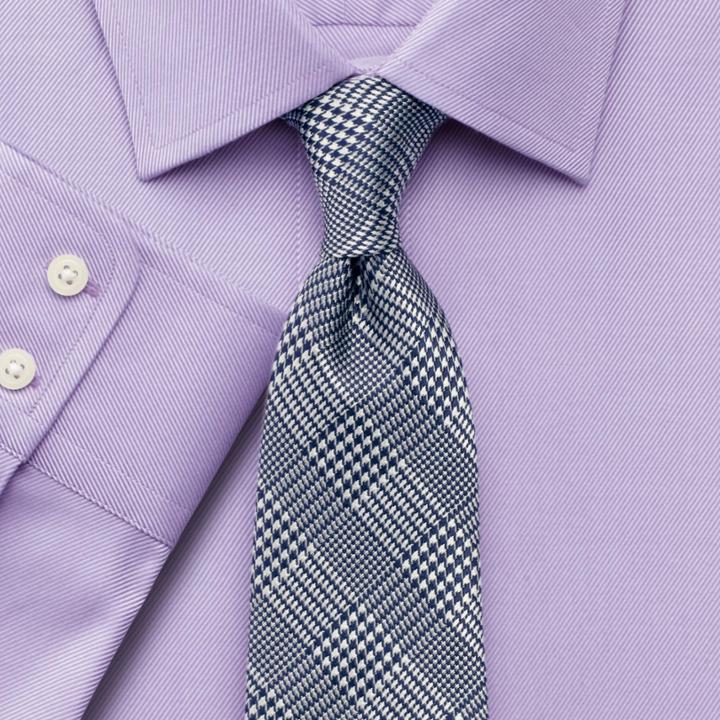 Charles Tyrwhitt Charles Tyrwhitt Classic Fit Egyptian Cotton Cavalry Twill Lilac Shirt