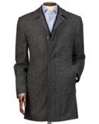  Grey Puppytooth Weatherproof Wool Car Wool Coat Size 38 By Charles Tyrwhitt