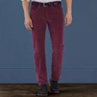 Charles Tyrwhitt Charles Tyrwhitt Wine Slim Fit Fine Cord 5 Pocket Stretch Cotton Tailored Pants Size W42 L32