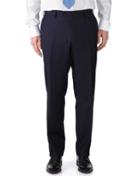 Charles Tyrwhitt Navy Classic Fit Twill Business Suit Wool Pants Size W30 L34 By Charles Tyrwhitt