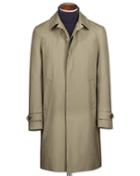 Charles Tyrwhitt Charles Tyrwhitt Classic Fit Stone Raincotton Coat Size 36