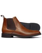  Tan Extra Lightweight Chelsea Boots Size 12 By Charles Tyrwhitt