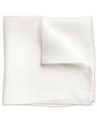 Charles Tyrwhitt White Evening Silk Pocket Square By Charles Tyrwhitt