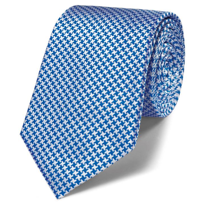 Charles Tyrwhitt Charles Tyrwhitt Classic Royal Puppytooth Tie