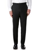 Charles Tyrwhitt Charles Tyrwhitt Black Slim Fit Tuxedo Wool Pants Size W32 L32