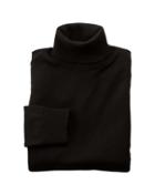 Charles Tyrwhitt Black Merino Wool Roll Neck Sweater Size Medium By Charles Tyrwhitt