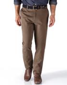 Charles Tyrwhitt Charles Tyrwhitt Light Brown Extra Slim Fit Flat Front Chinos