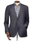 Slim Fit Navy Modern Wool Wool Blazer Size 38 By Charles Tyrwhitt
