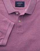  Berry Oxford Cotton Polo Size Xs By Charles Tyrwhitt