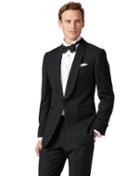  Black Extra Slim Fit Tuxedo Wool Jacket Size 38 By Charles Tyrwhitt