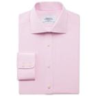 Charles Tyrwhitt Charles Tyrwhitt Slim Fit Semi-spread Plain Stretch Pink Shirt