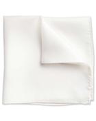 Charles Tyrwhitt White Silk Evening Pocket Square By Charles Tyrwhitt