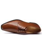 Charles Tyrwhitt Tan Soho Derby Shoes Size 10.5 By Charles Tyrwhitt