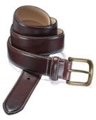  Brown Leather Chino Belt Size 34 By Charles Tyrwhitt