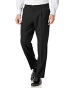  Black Classic Fit Tuxedo Wool Pants Size W32 L30 By Charles Tyrwhitt
