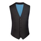 Charles Tyrwhitt Charles Tyrwhitt Charcoal Clarendon Twill Slim Fit Business Suit Vest (38)