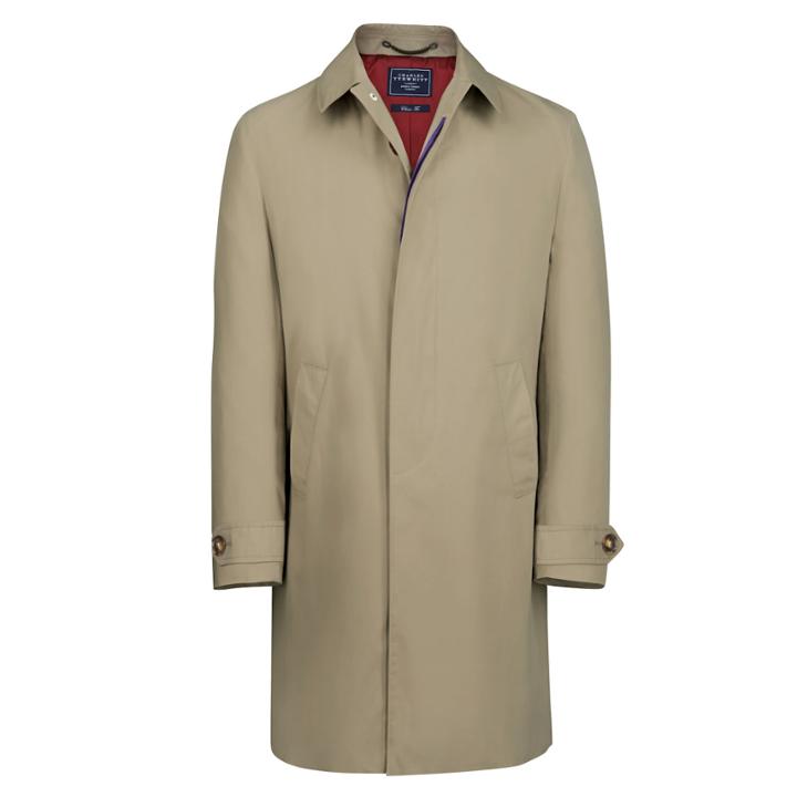 Charles Tyrwhitt Charles Tyrwhitt Stone Classic Fit Essential Raincoat (36)