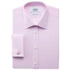 Charles Tyrwhitt Charles Tyrwhitt Pink Silk Road End-on-end Extra Slim Fit Shirt (14.5 - 32)