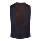 Charles Tyrwhitt Charles Tyrwhitt Midnight Blue Slim Fit Tuxedo Vest (38)