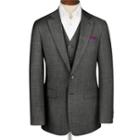 Charles Tyrwhitt Charles Tyrwhitt Grey Apsley Sharkskin Classic Fit Business Suit Jacket (36 Regular)