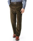  Olive Classic Fit Jumbo Cord Trousers Size W32 L30 By Charles Tyrwhitt