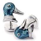Charles Tyrwhitt Charles Tyrwhitt Blue Duck Head Cuff Link