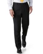  Black Extra Slim Fit Twill Business Suit Wool Pants Size W28 L38 By Charles Tyrwhitt