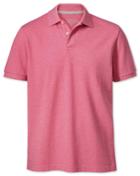 Charles Tyrwhitt Dark Pink Pique Cotton Polo Size Xs By Charles Tyrwhitt