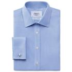 Charles Tyrwhitt Charles Tyrwhitt Blue Royal Panama Non-iron Slim Fit Shirt (14.5 - 33)