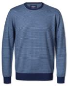 Charles Tyrwhitt Mid Blue Merino Crew Neck Wool Sweater Size Large By Charles Tyrwhitt