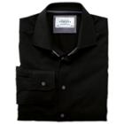 Charles Tyrwhitt Charles Tyrwhitt Black Business Casual Semi-spread Slim Fit Shirt (14.5 - 32)