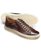 Charles Tyrwhitt Brown Tutwell Sneakers Size 9 By Charles Tyrwhitt