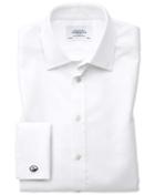 Charles Tyrwhitt Classic Fit Egyptian Cotton Royal Oxford White Dress Shirt Single Cuff Size 15.5/35 By Charles Tyrwhitt