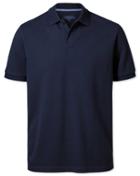  Navy Pique Cotton Polo Size Large By Charles Tyrwhitt